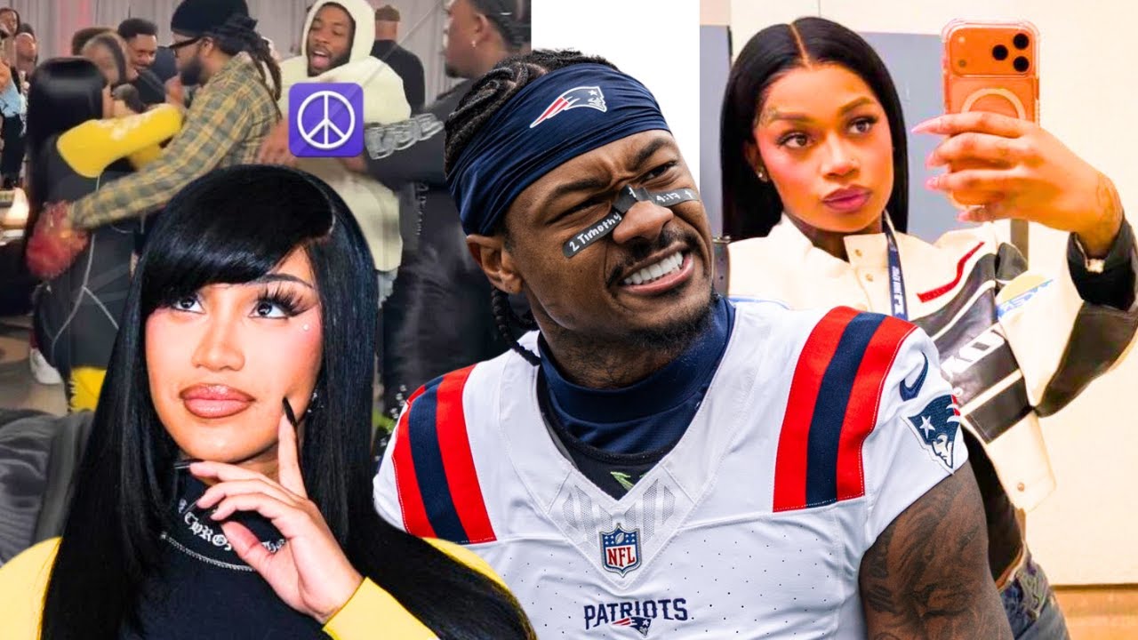 Cardi B SNAPS as Offset’s Ex-Mistress Pree Gets CAUGHT w/ Stefon Diggs at the Super Bowl! 😳🏈