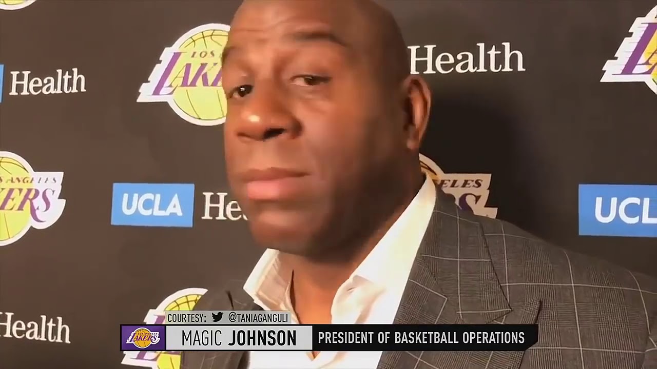 Magic Johnson On Not Treating Lakers Like Babies & Reveals Ben Simmons Wants To Work With Him!