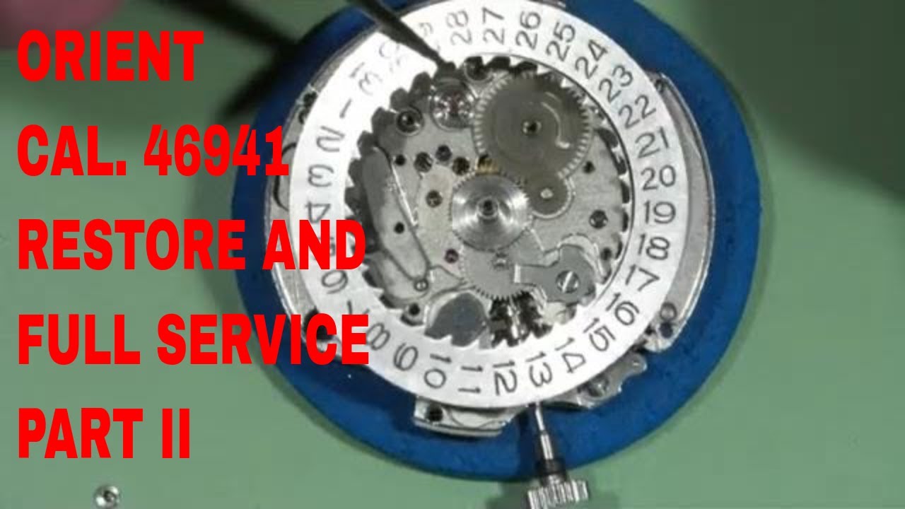 Bringing a 1970s Orient 46941 Automatic Watch Back to Life! Part II
