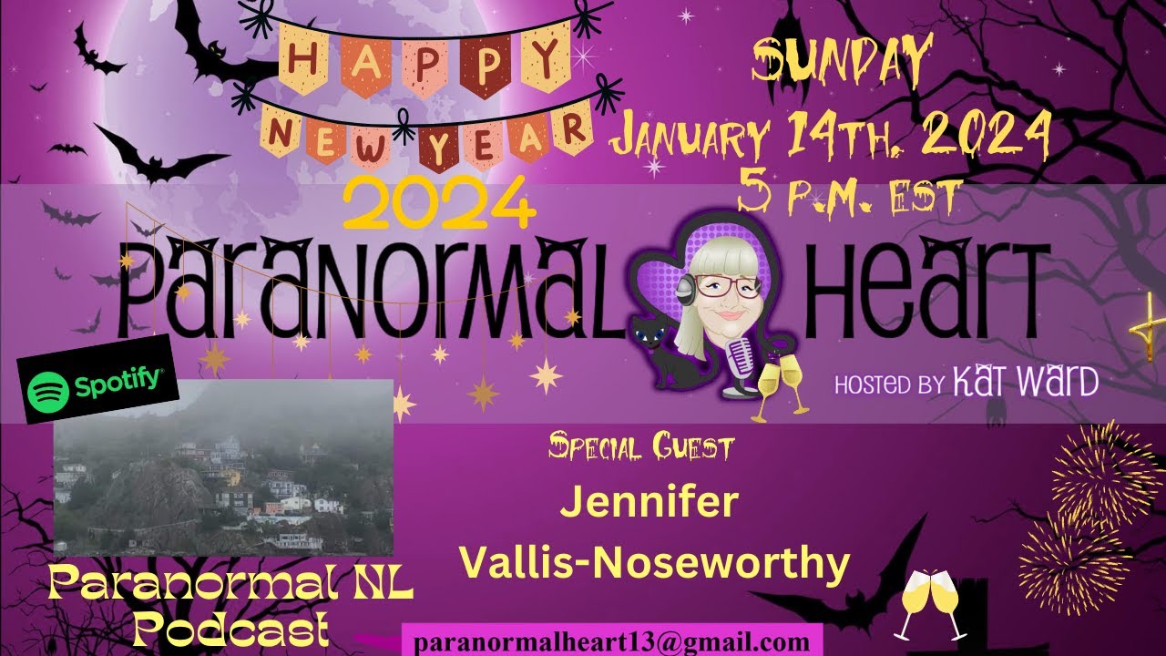 EP113 Jennifer Vallis-Noseworthy: Paranormal NL podcast