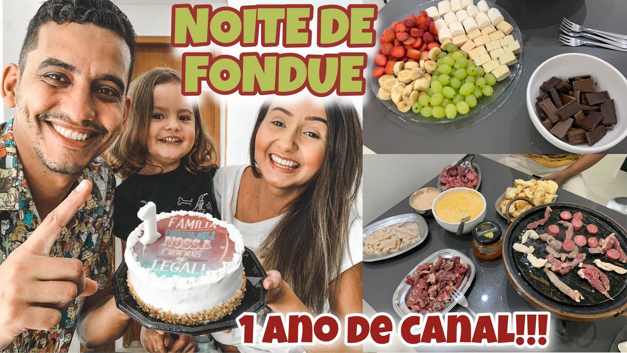 NOITE DE FONDUE *ESPECIAL 1 ANO DE CANAL*
