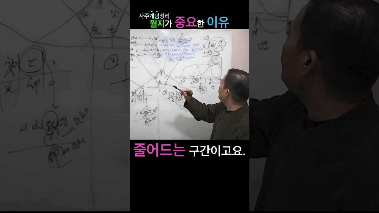 월지가 중요한 이유 #사주 #사주강의 #월지