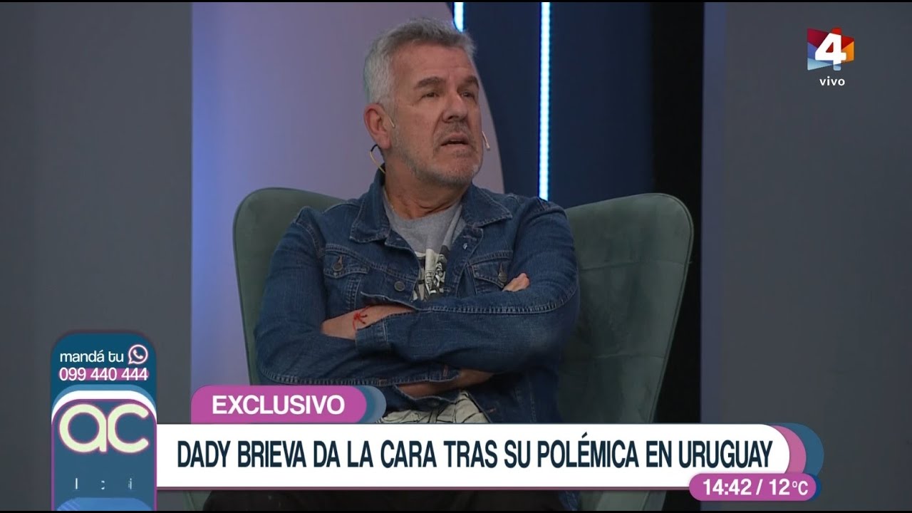 Algo Contigo - Dady Brieva da la cara tras su polémica en Uruguay