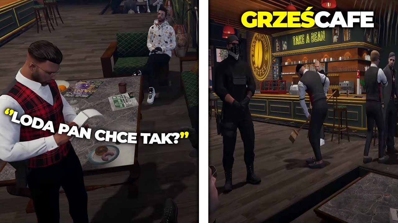 REKRUTACJA ERWINA DO GRZEŚ CAFE I PORWANIE PODCZAS STR***LANINY || 5CITY FABUŁA [ EWRON ]