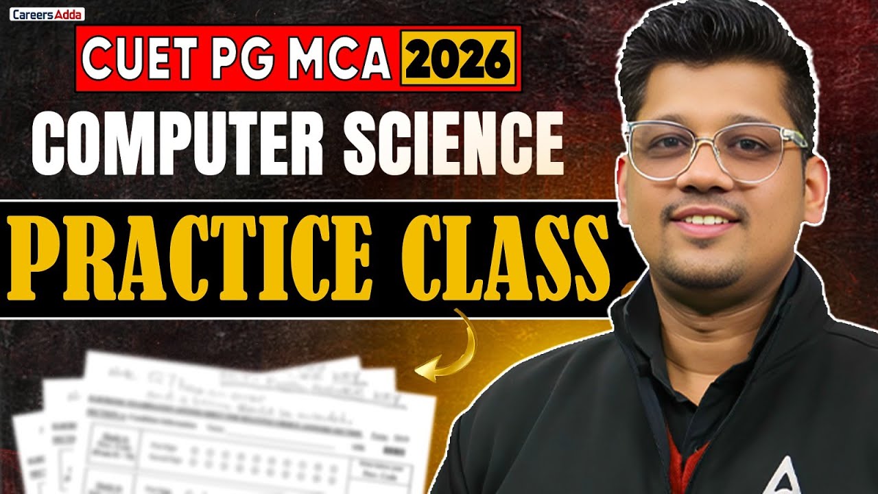 CUET PG MCA Computer Science | Exam-Based Mock Test | By Mayank Sir