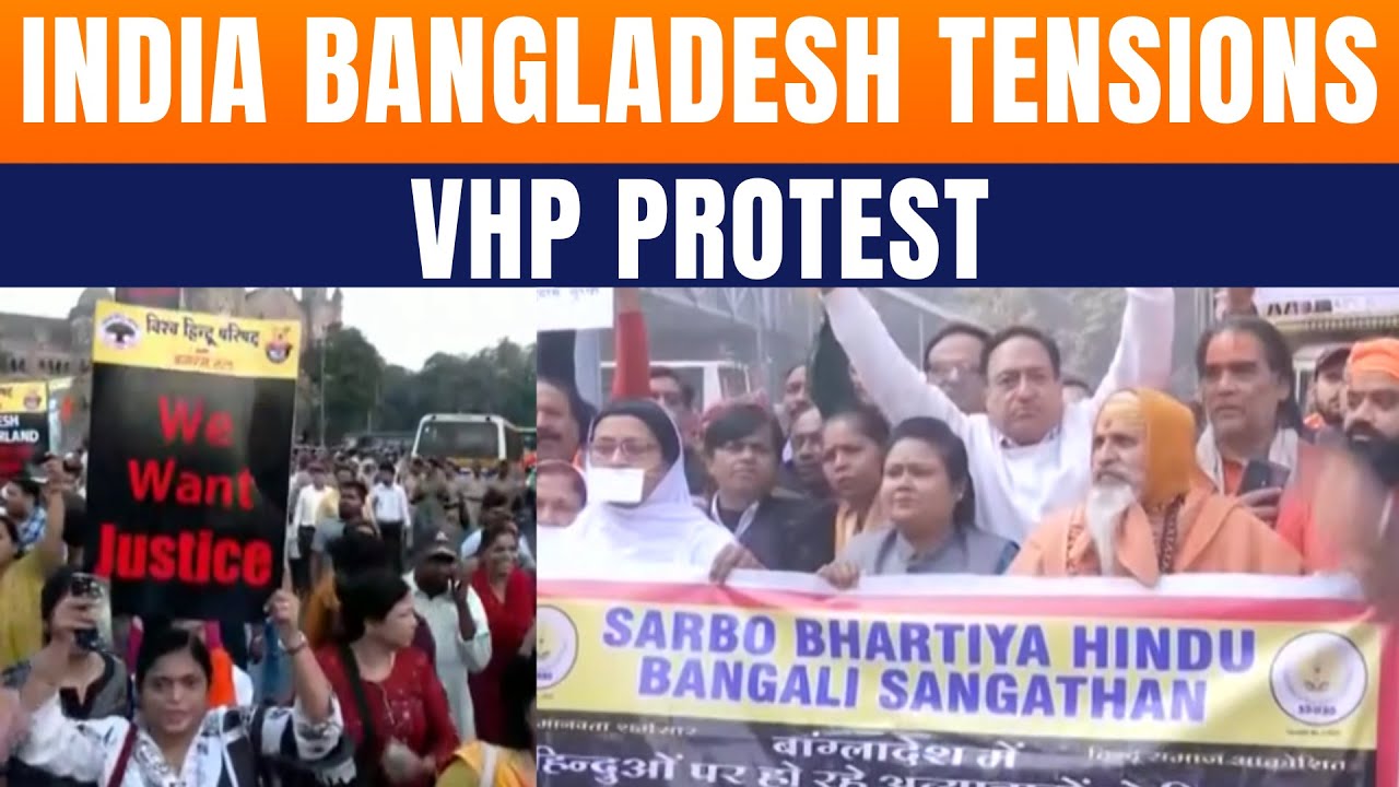 India-Bangladesh Tensions Escalate Over Attacks On Hindus, Protests Erupt Across Cities | News9