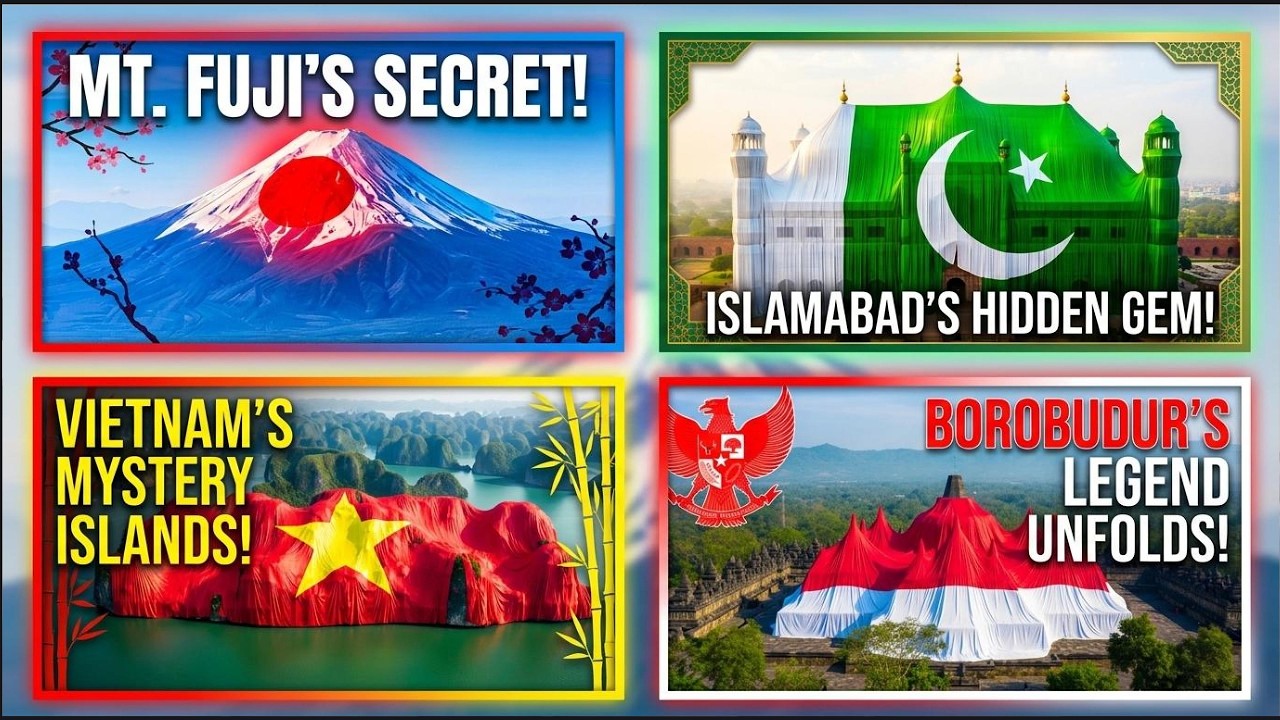 Which country's landmark is your favorite? 🌍✈️ 4K AI ASMR Reveal | Part 4