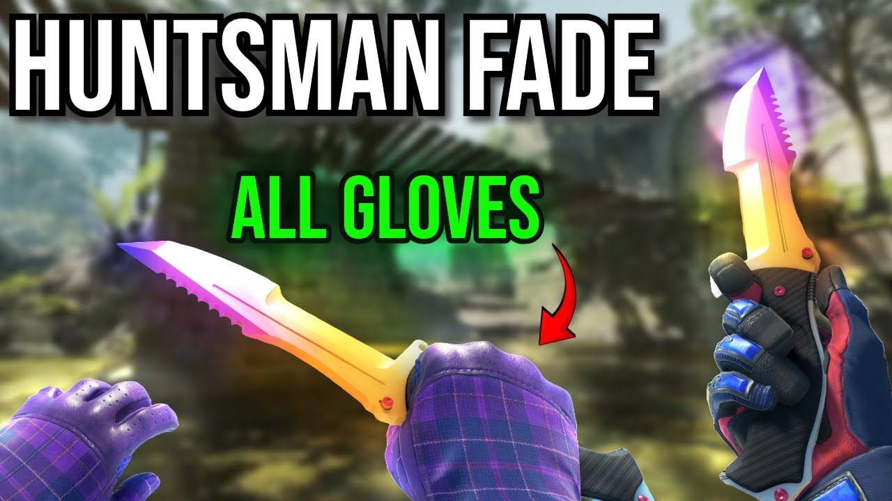 ALL Glove Combos for Huntsman Fade