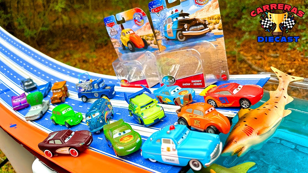 CARS DIECAST CAMBIO DE COLOR REVICION Y TORNEO  SHERIFF   ROYCE REVSLEY