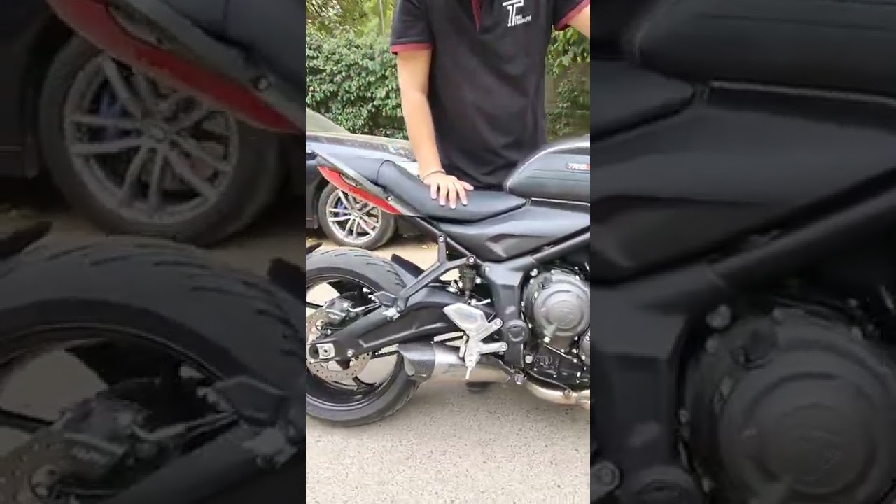 Loudest Trident 660🔥🔊 only in india #bike  #motorcycle #short #shorts
