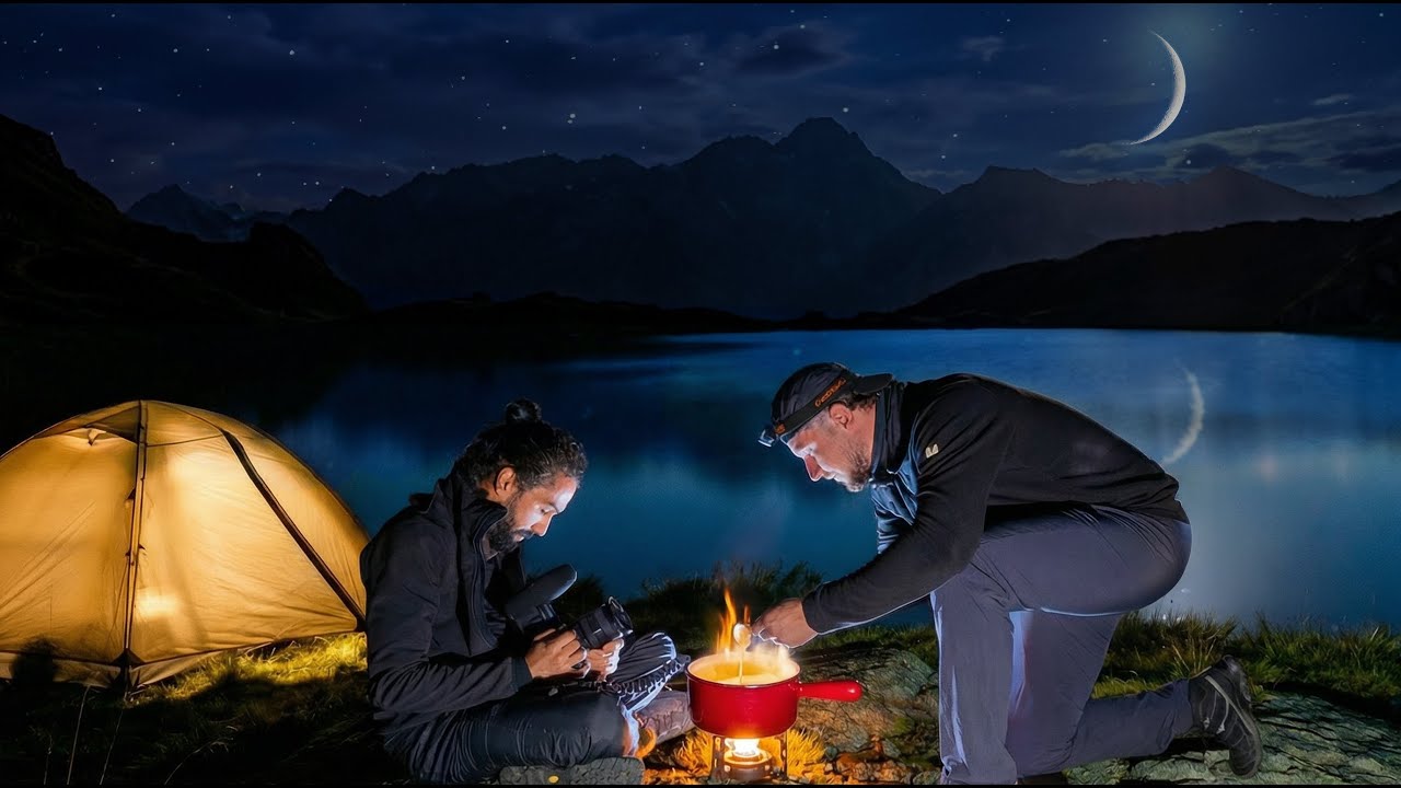 Faire une fondue à 2500m d’altitude ft Elian ! (BIVOUAC #1)