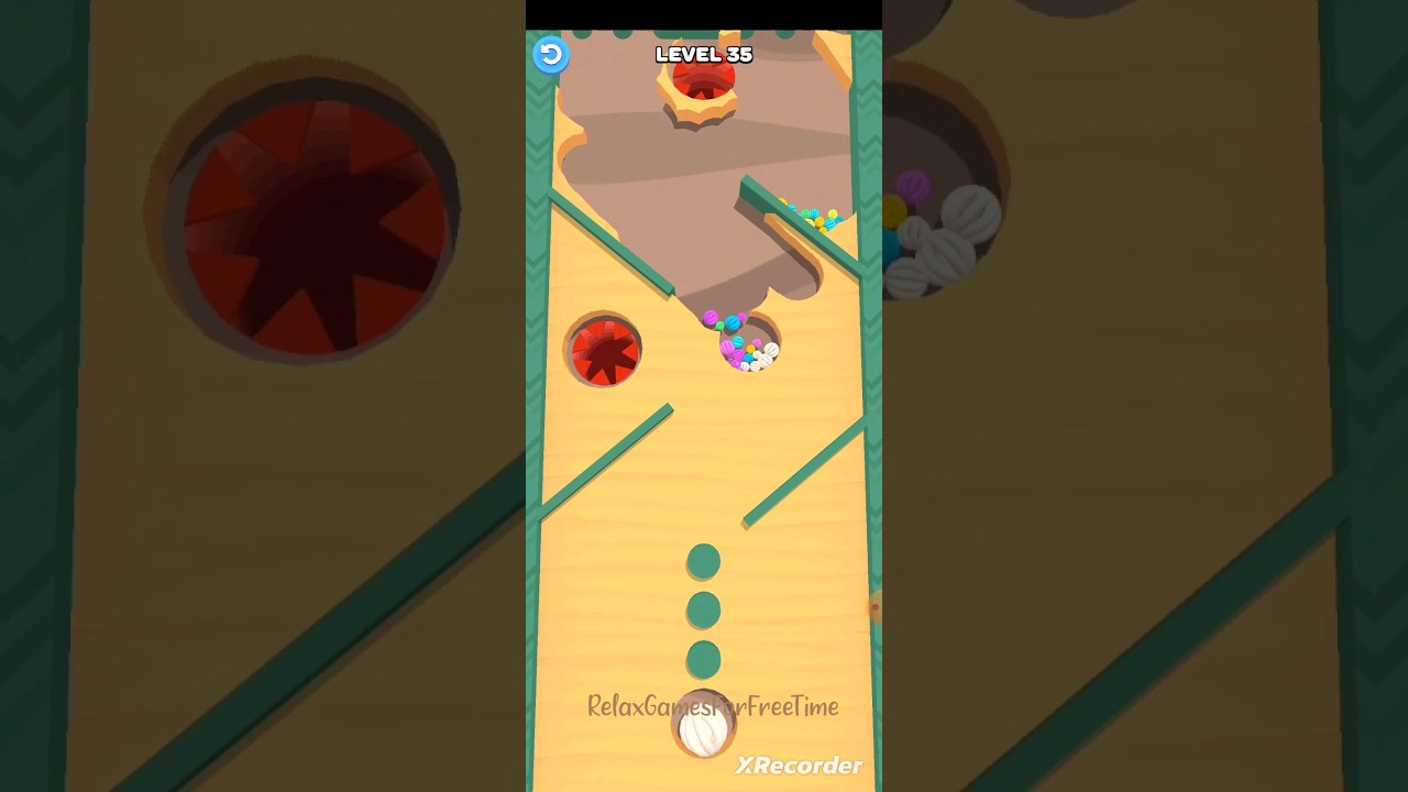 Sand Balls Classic - logic puzzle drawing ball relaxing game Bonus Level 35 gameplay #walkthrough