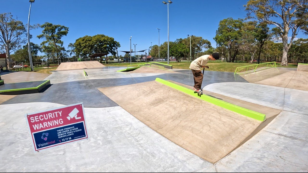 Breaking into an UNOPENED Skatepark!