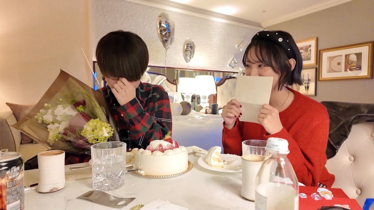 男友達の誕生日を本気でお祝いしたら感動してたwww
