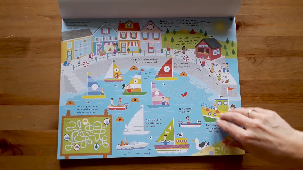 Holiday Activity Pad - Usborne