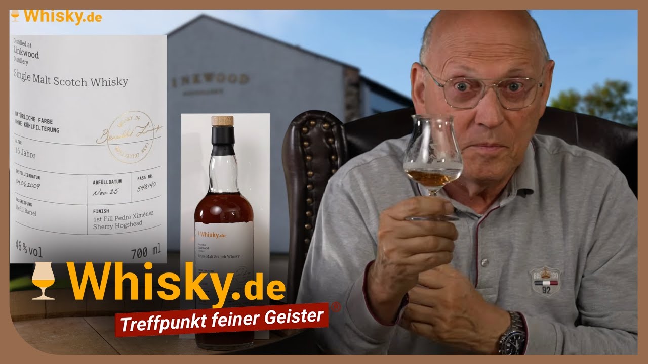 Linkwood 1st Fill PX Hogshead Finish - Whisky.de Cask Collection 16 Jahre | Whisky Verkostung