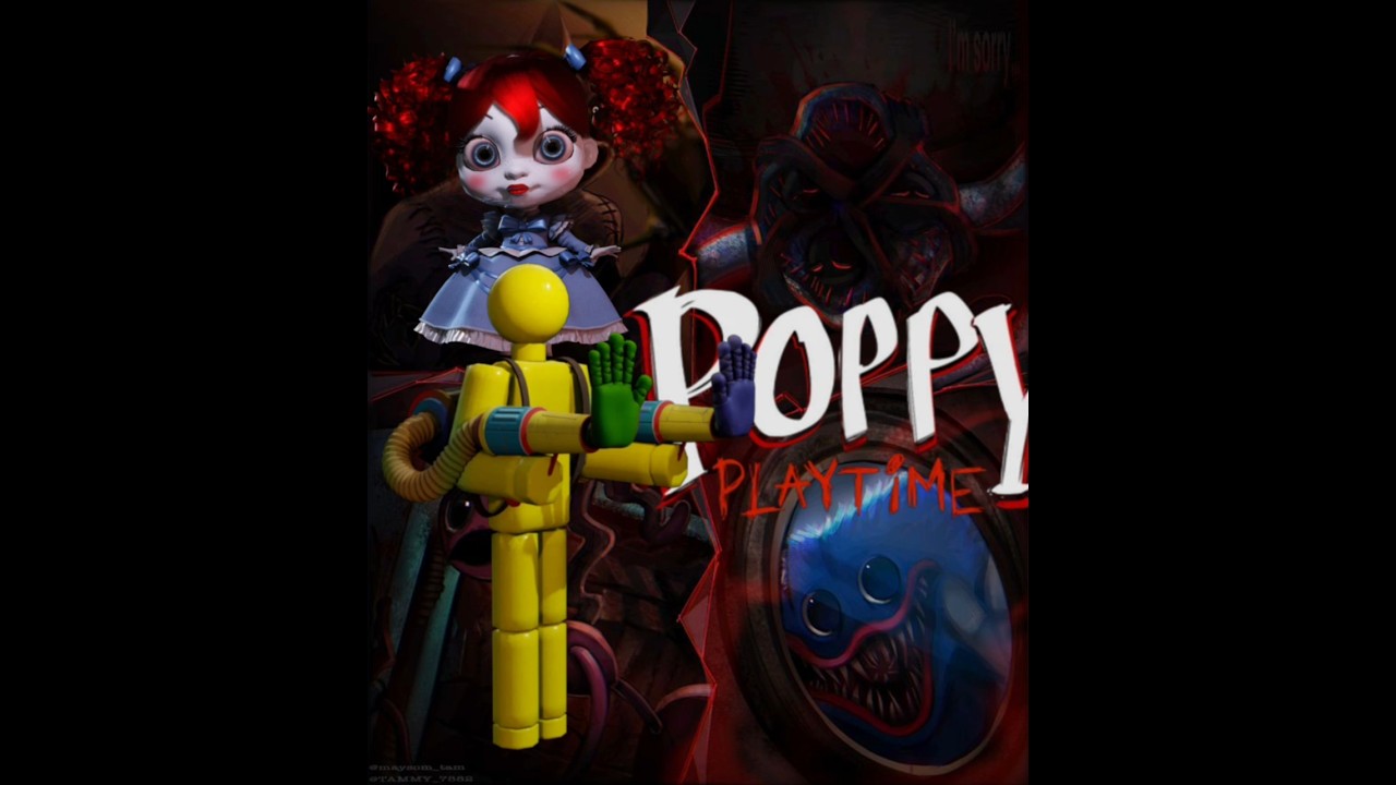 poppy and player vs poppy playtime all characters