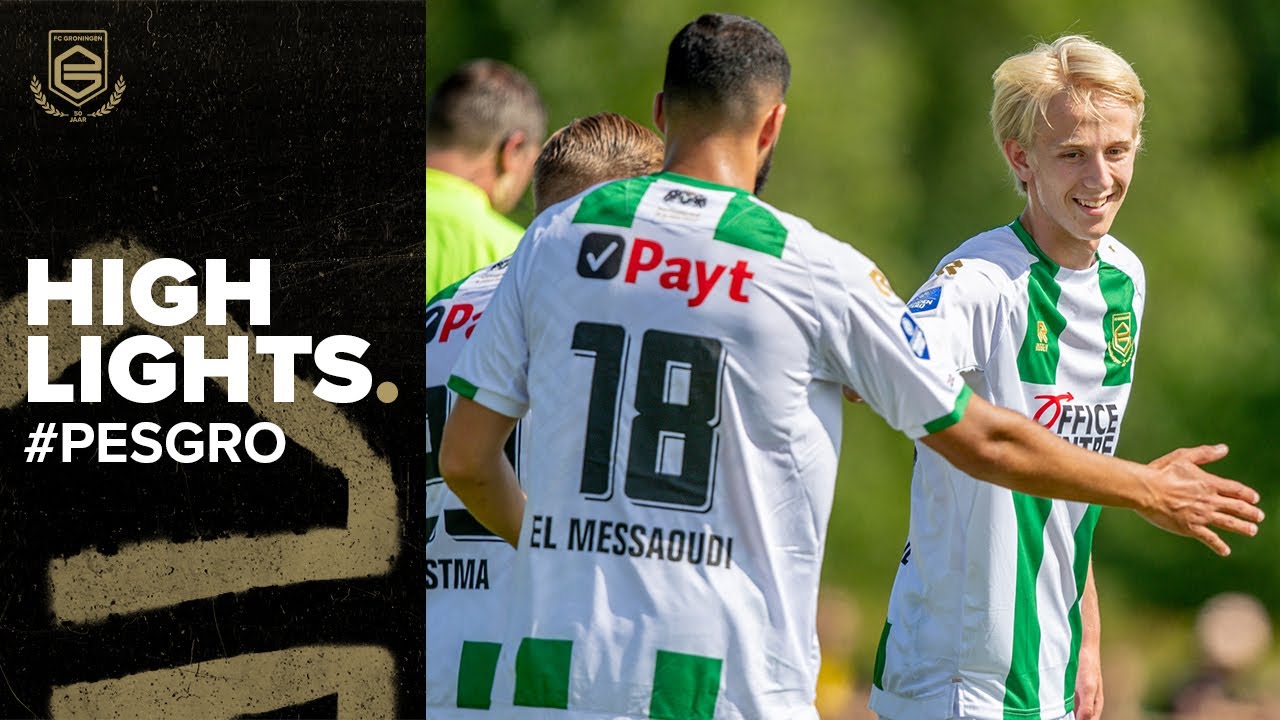 Highlights VV Pelikaan S - FC Groningen - Voorbereiding '21/'22