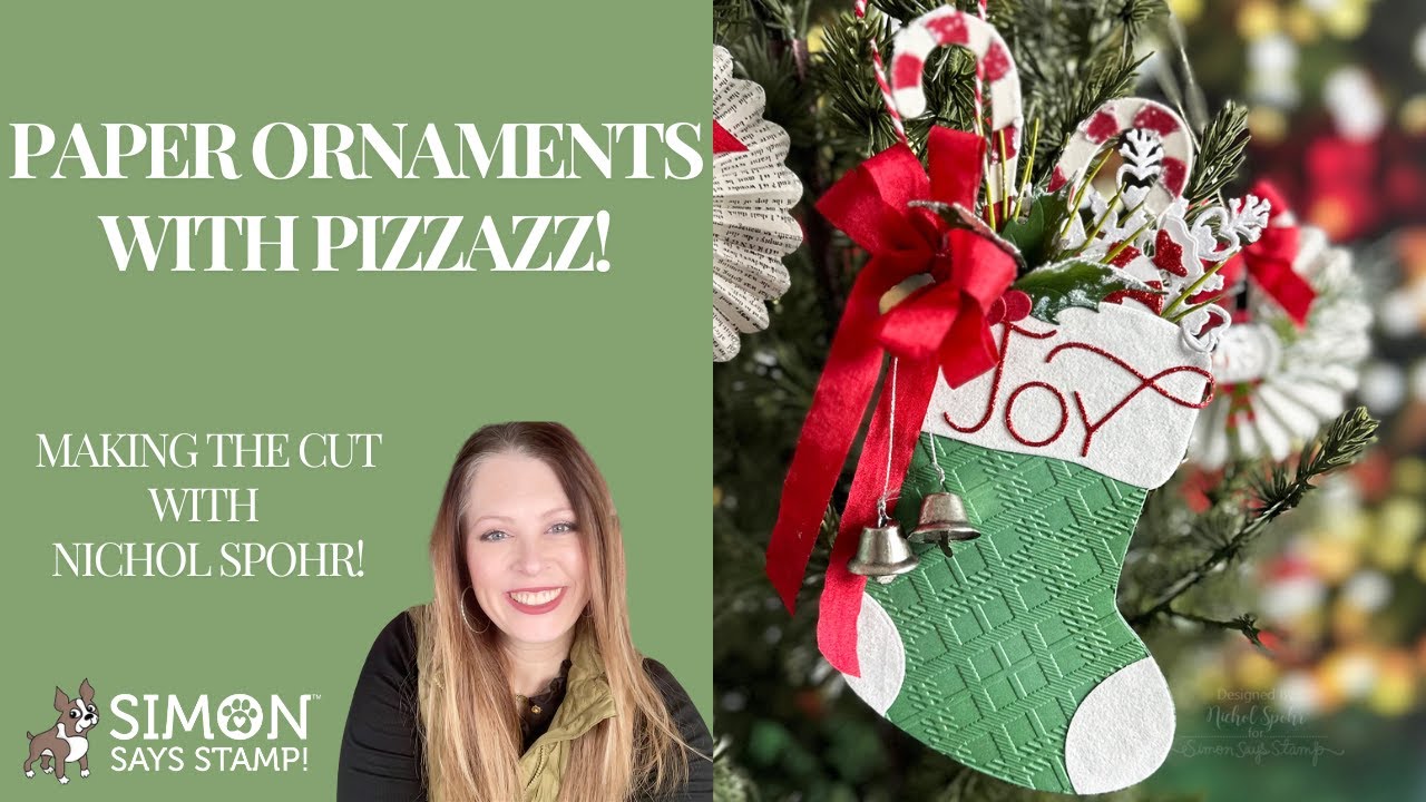 Paper Ornaments with Pizzazz!