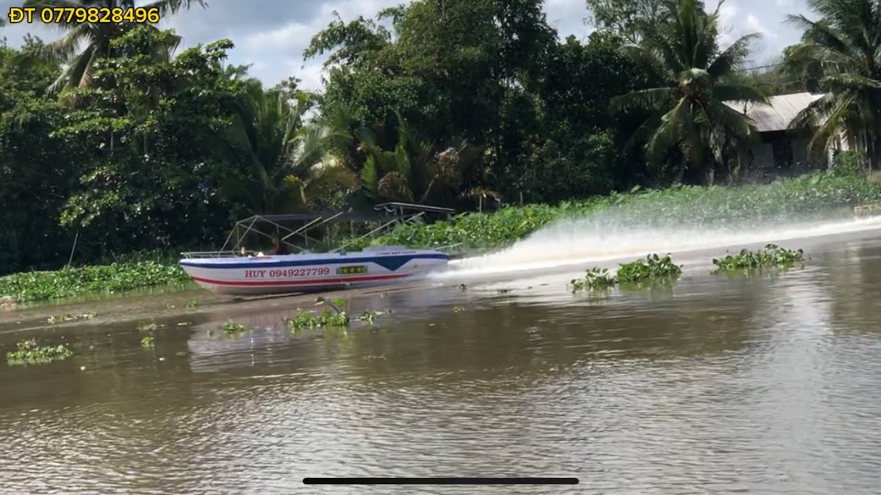 Nhìn Độ xéo tuýp láp máy âm cano 6m3, động cơ thủy isuzu 93, 102 mã lực
