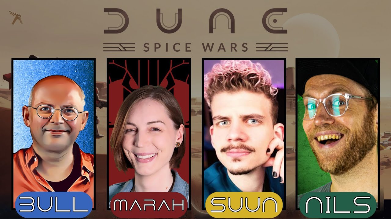 Knallhartes Taktieren auf Arrakis - Dune: Spice Wars mit @TheWritingBull, @suun91 & @m_a_r_a_h