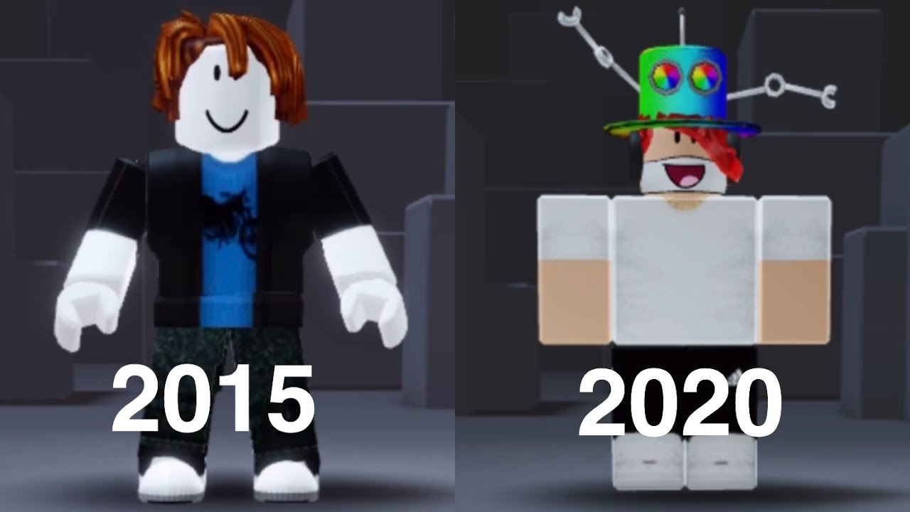 MY AVATAR EVOLUTION! 2015-2020 - Roblox