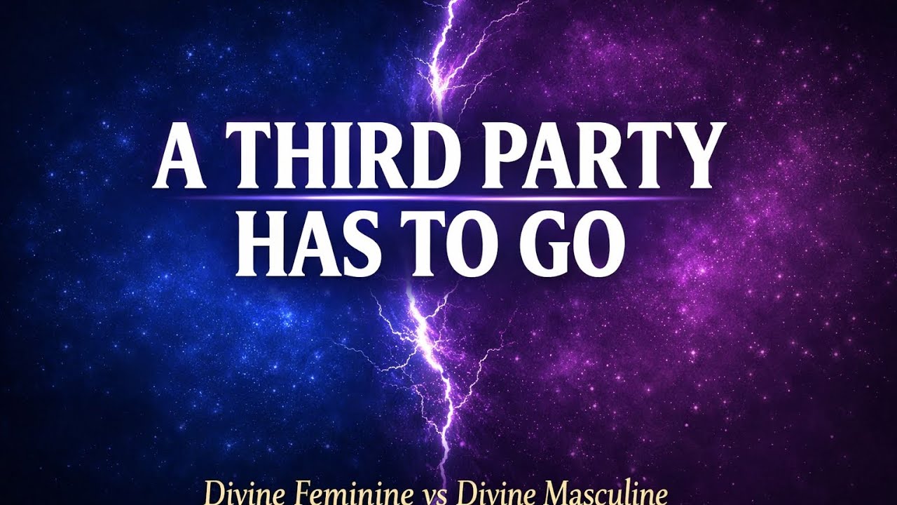 Divine Masculine vs Divine Feminine ⚔️Feelings Exposed + A Third-Party Must Go #tarot #tarotreading 