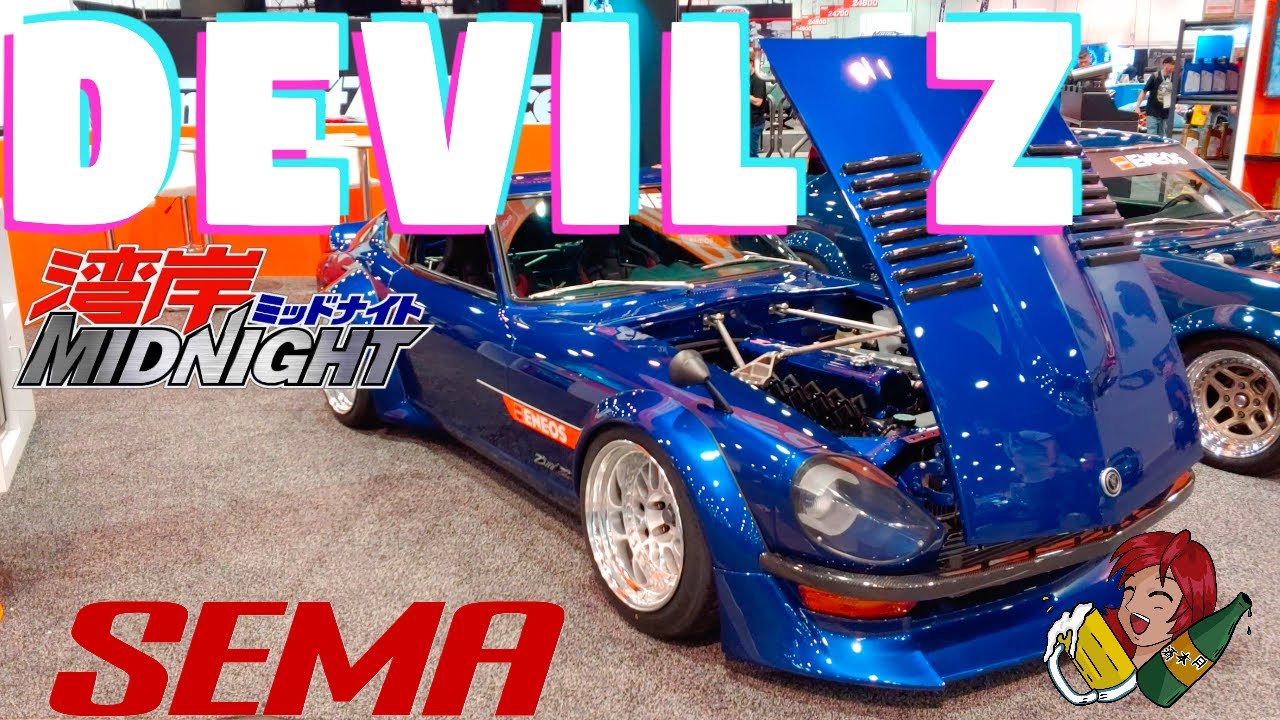 The DEVIL Z from Wangan Midnight at SEMA 2024! #sema #wanganmidnight