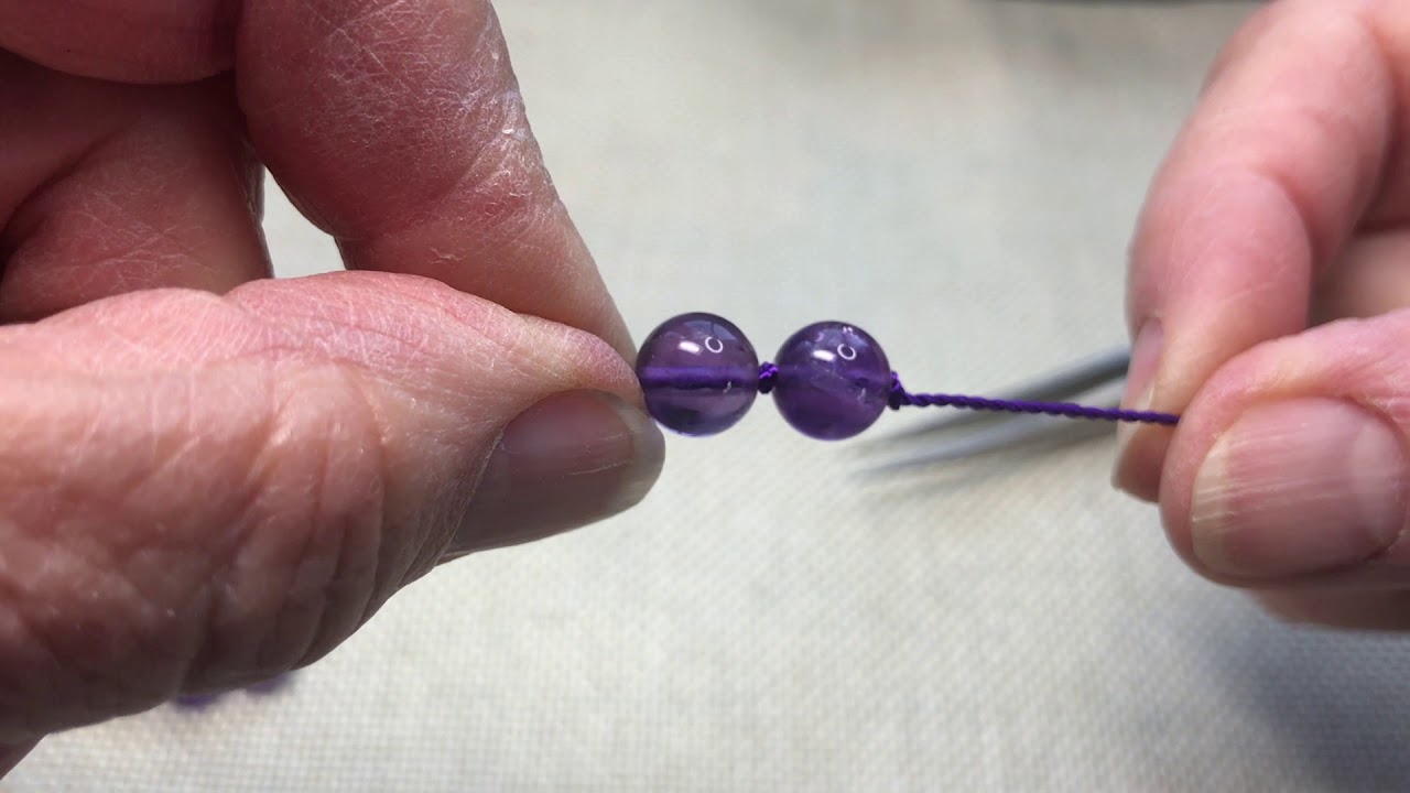 Nomad Beads: Mala Knotting How-To