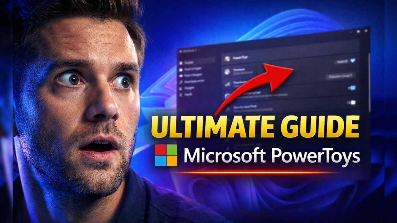 Microsoft PowerToys FULL Tutorial – 30 Powerful Tools You Should Be Using
