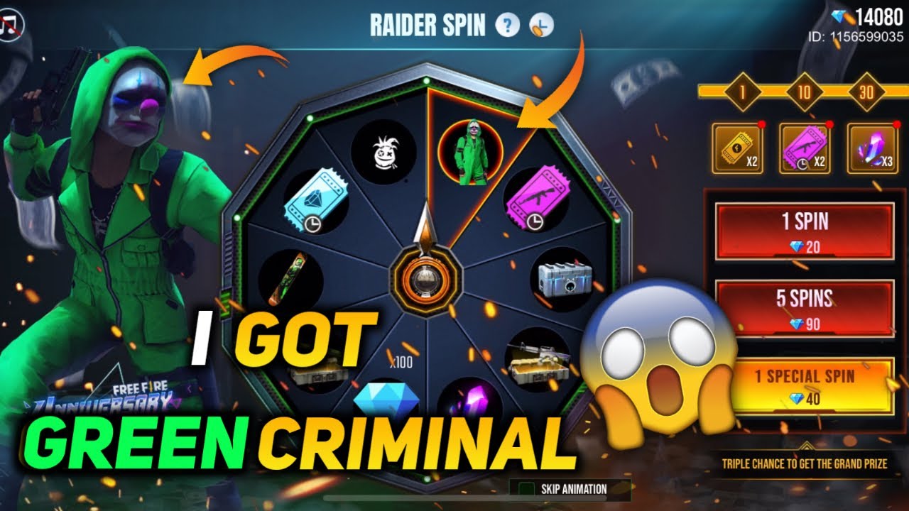 I GOT GREEN CRIMINAL😱 || HOW TO GET GREEN CRIMINAL ? BEST TRICK 🔥