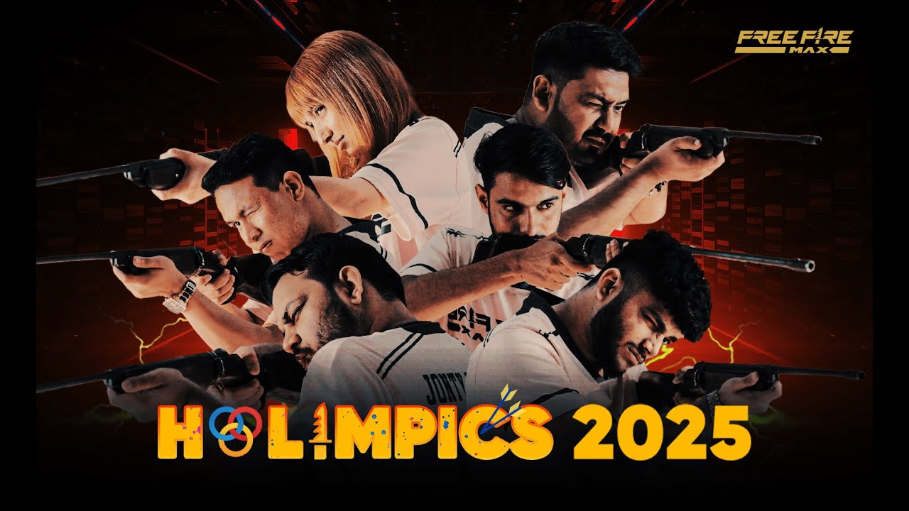 Kaun Jeetega Holimpics 2025? | Ft. @TondeGamer @PNROSE @JONTYGAMING | Free Fire MAX