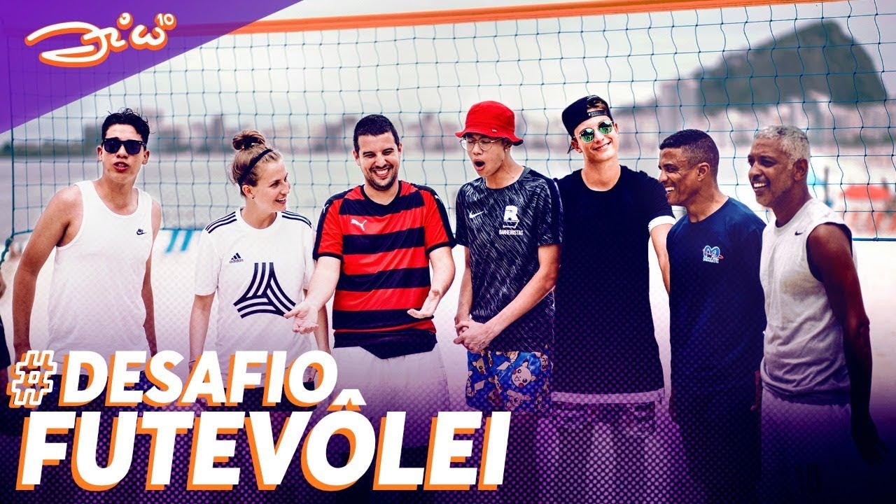 Futevôlei com Juninho (Vosso Canal), Banheiristas, Alê Xavier (Desimpedidos) e lendas
