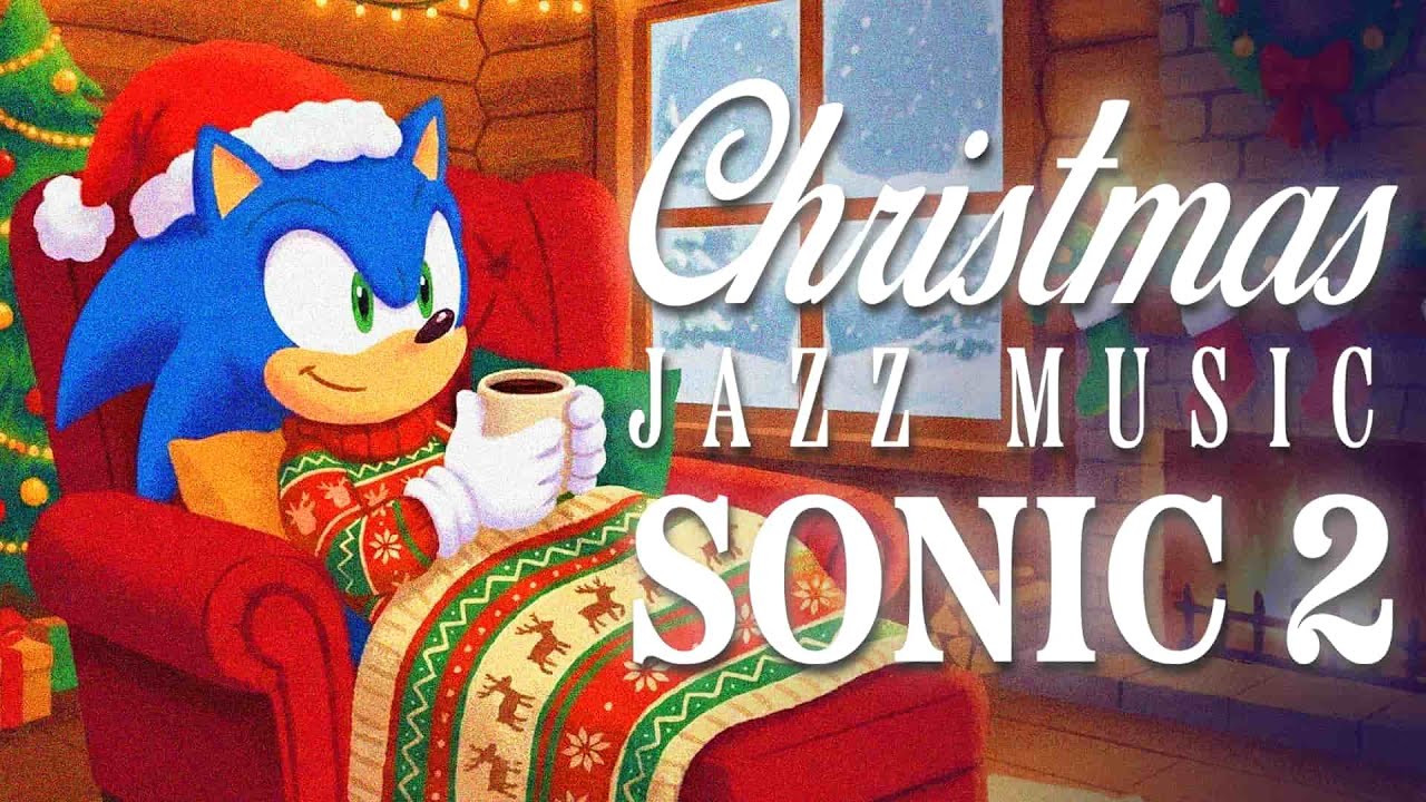 Sonic 2 Christmas Jazz Music 🦔🎄  | Sonic Music for Chill & Relaxation on Christmas 🎅