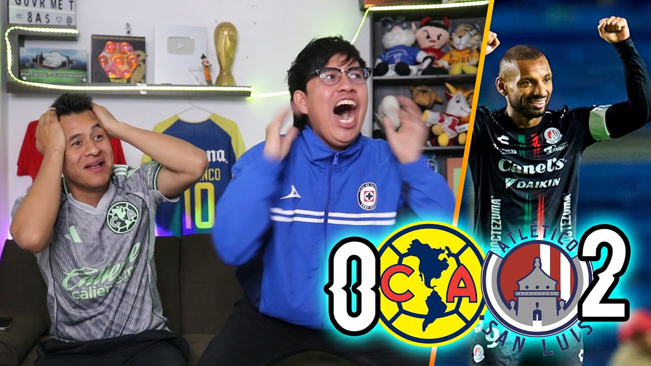 ¡AMÉRICA SE CAE A PEDAZOS! Reacciones AMÉRICA 0-2 SAN LUIS Jornada 2 Liga Mx