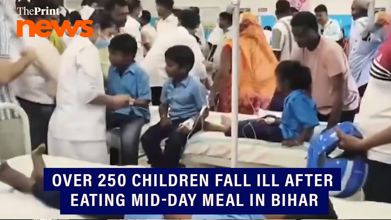 Over 250 children fall ill after eating mid-day meal at a govt school in Saharsa, Bihar