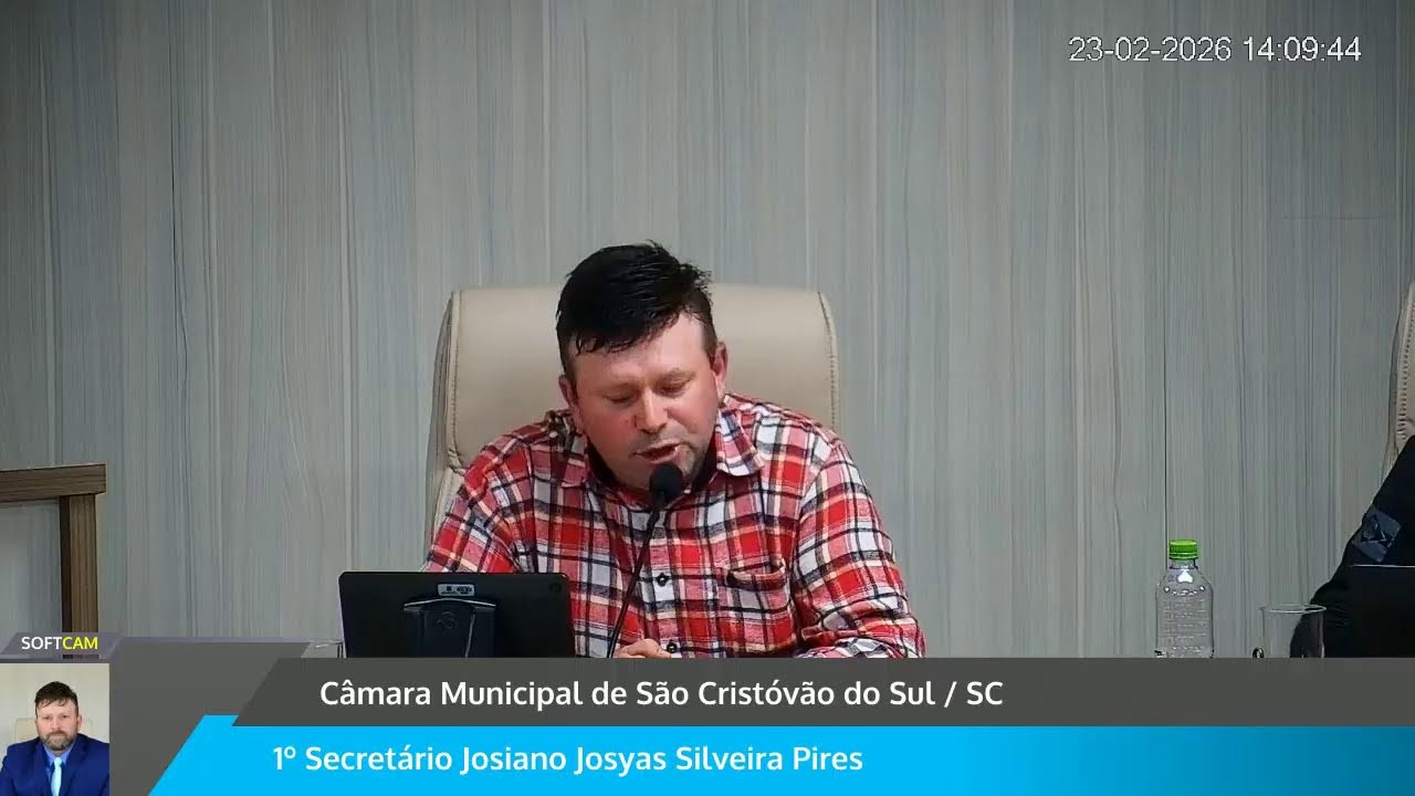 4º Sessão Ordinária do mês de Fevereiro de 2026