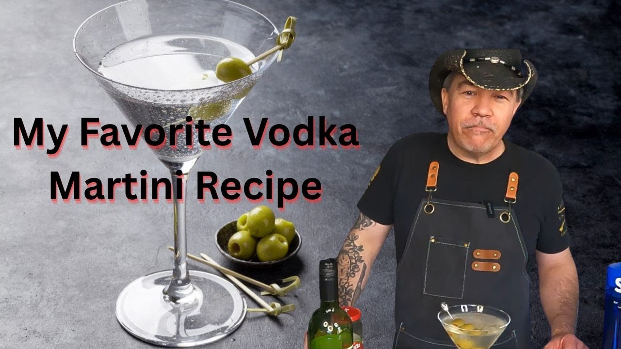 How to Make a Vodka Martini - Shaken, not stirred | Pub Travels Makes a Vodka Martini