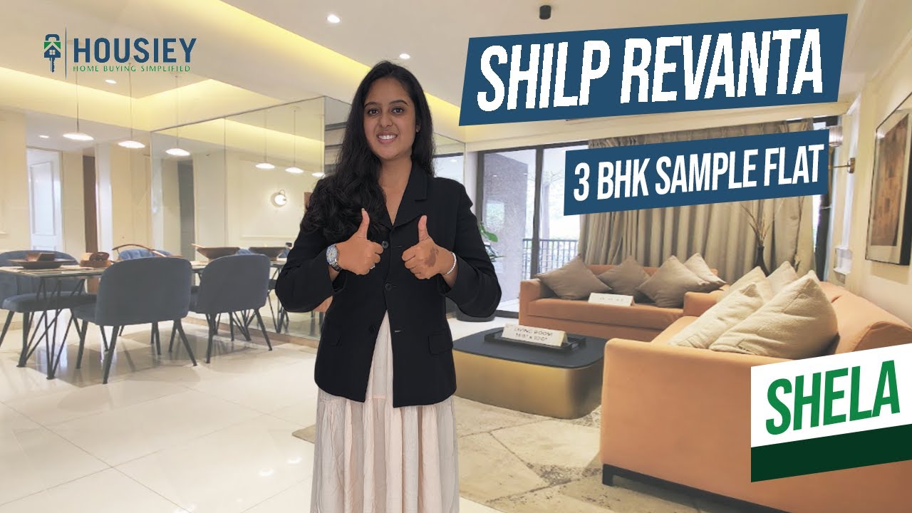 Shilp Revanta Shela | 3 BHK Sample Flat Tour | Shilp Group Ahmedabad