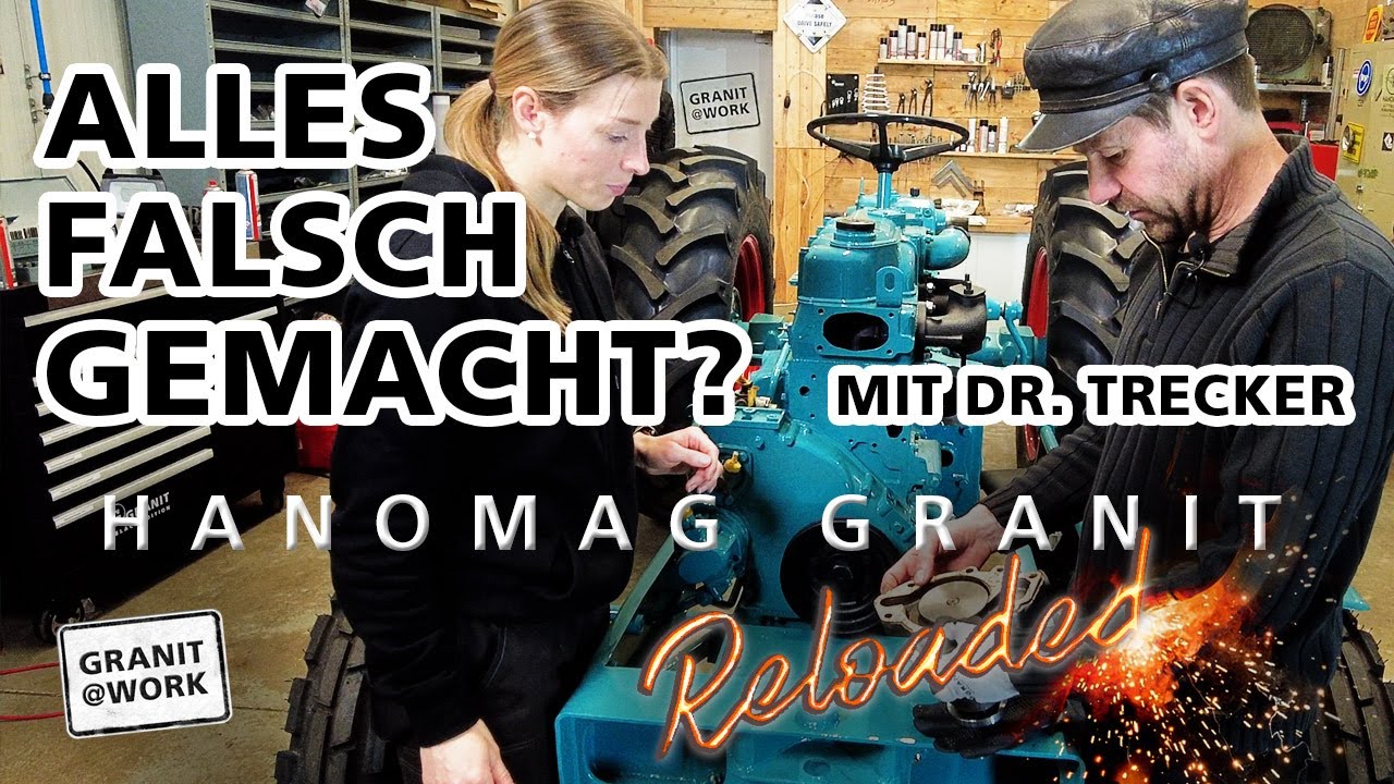 Wir montieren die neue Wasserpumpe - richtig oder falsch? / Hanomag Granit Reloaded 24