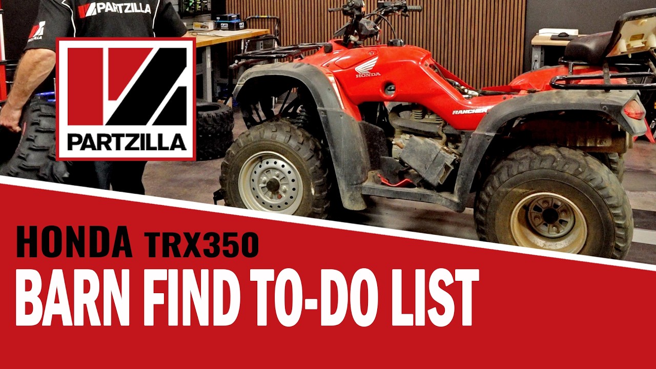 Реставрация Honda TRX350 Rancher | Найти амбар 350 Rancher | Контрольный список для реставрации к...