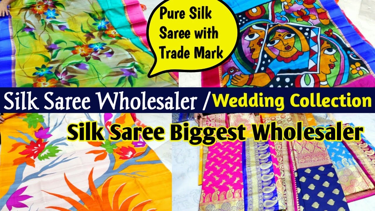 Pure Silk Saree Wedding Collection with Latest Design|Silk Saree Wholesaler|Maa Suniti Saree Centre