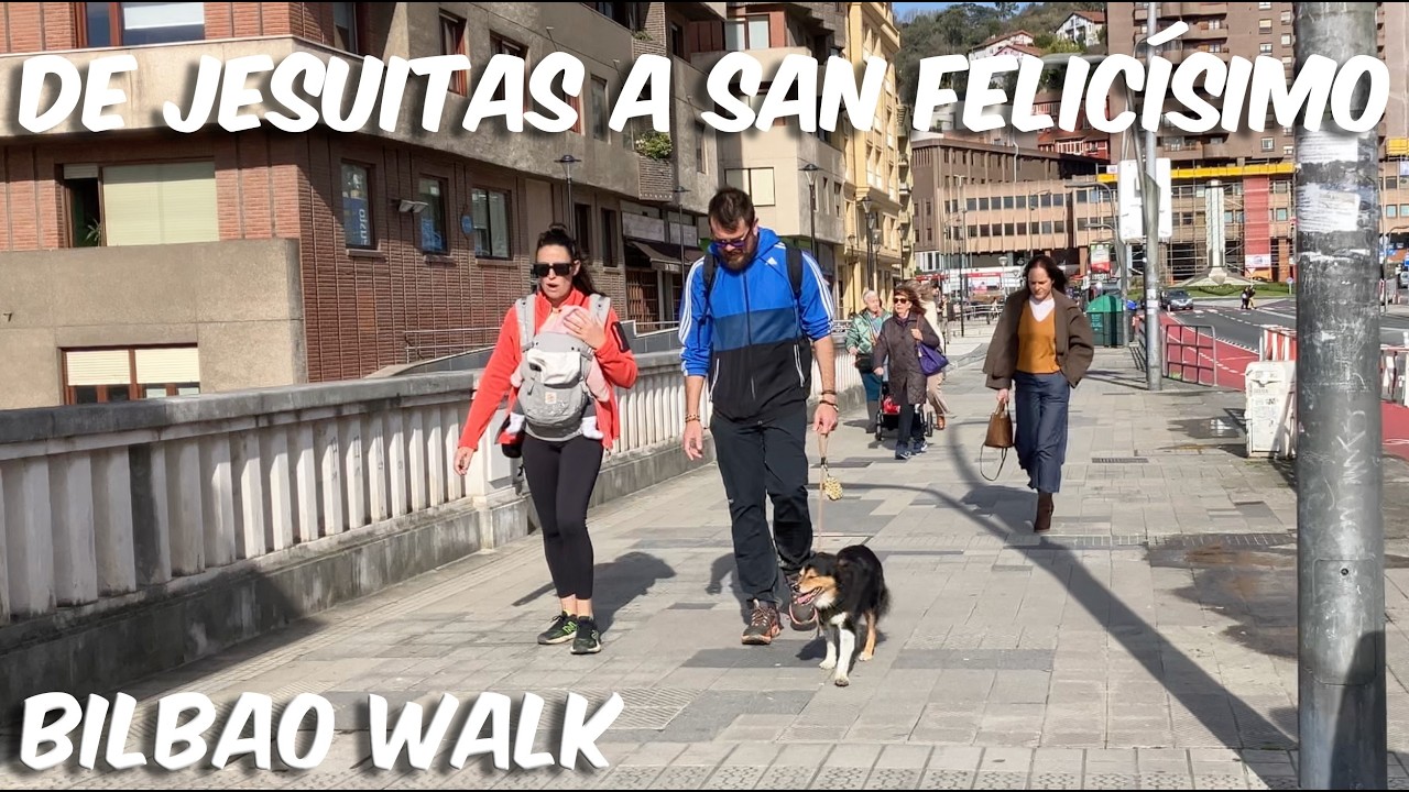 Caminando de Jesuitas a San Felicísimo. Bilbao Walk. 18 Febrero 2026.