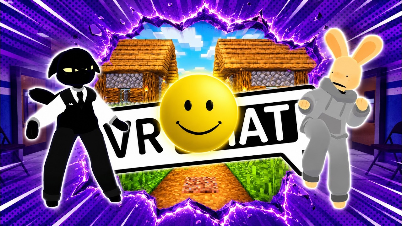 ВЕТКЛИНИКА ВСТРЕЧАЕТ VERITY В VRCHAT! &ndash; Смешные моменты (Minecraft Roblox)