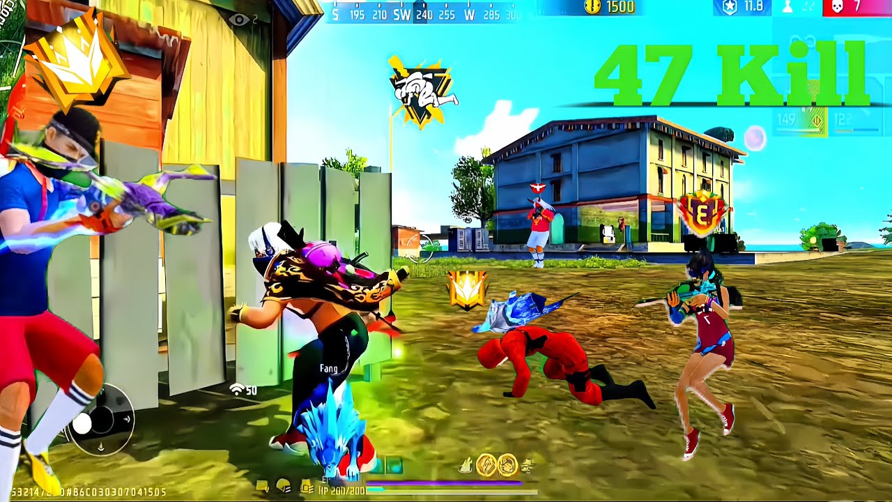 Insane 47 Kill Match 🔥 Full Gameplay | Rush + Clutch | #freefiremax #fullmatch #gaming