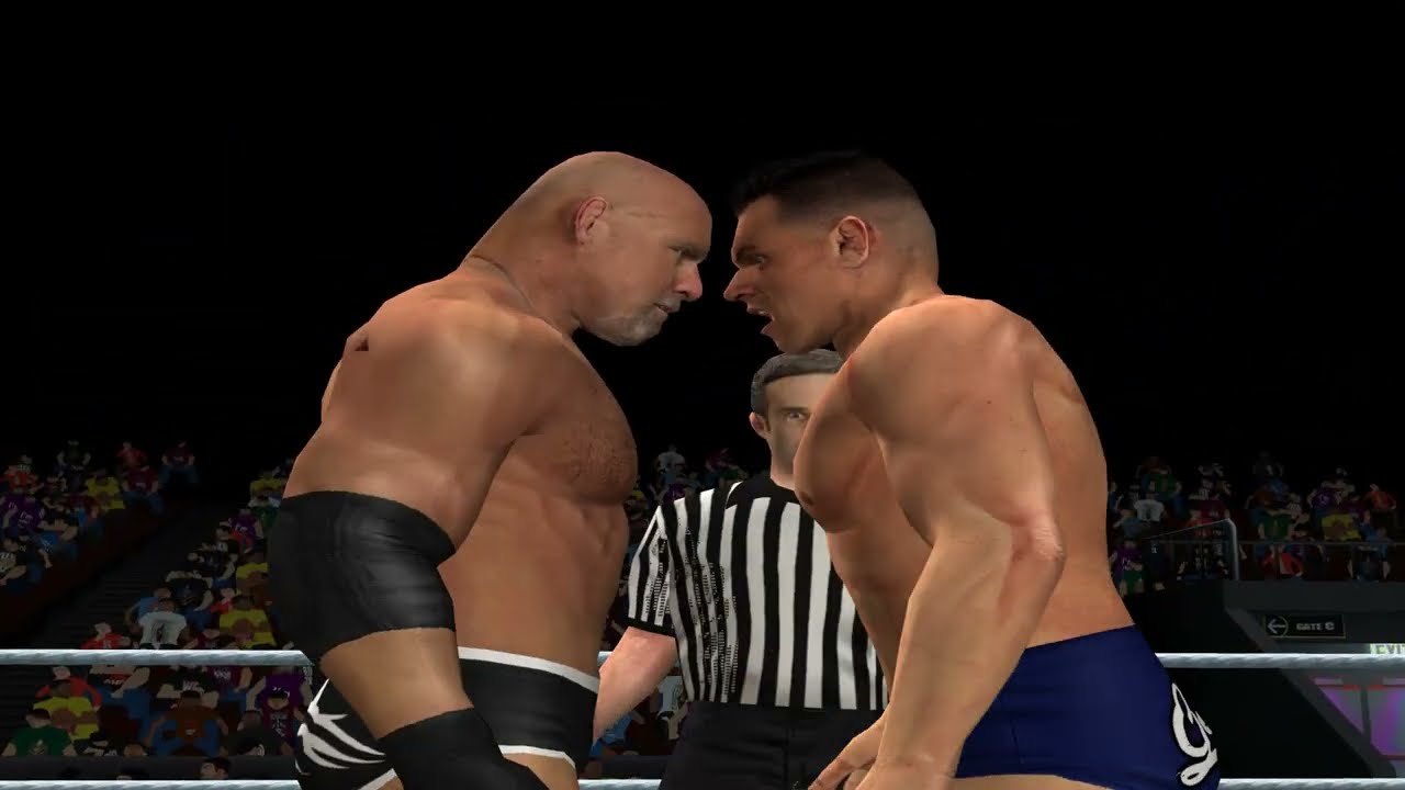Goldberg vs Gunther &ndash; Powerhouse Showdown! | WWE 2K25 PS2 Gameplay 💥