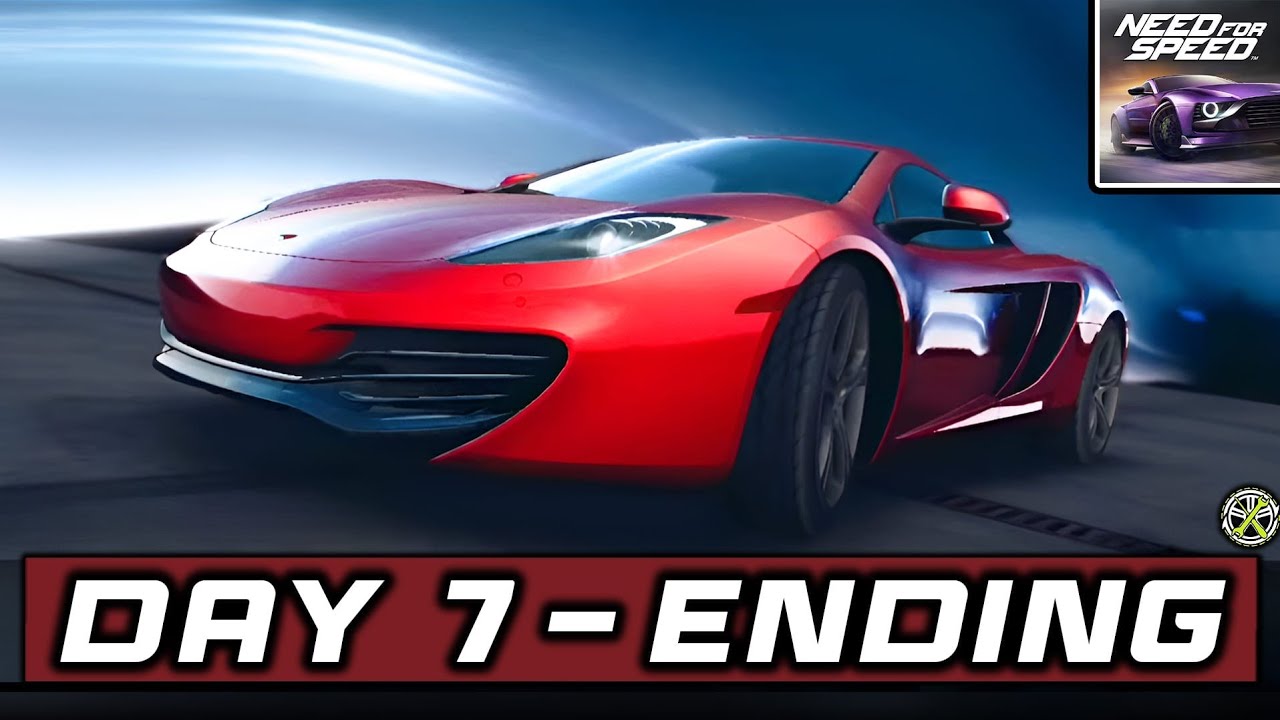 NFS No Limits | Day 7 - ENDING - 2011 McLaren MP4-12C | BRAVO