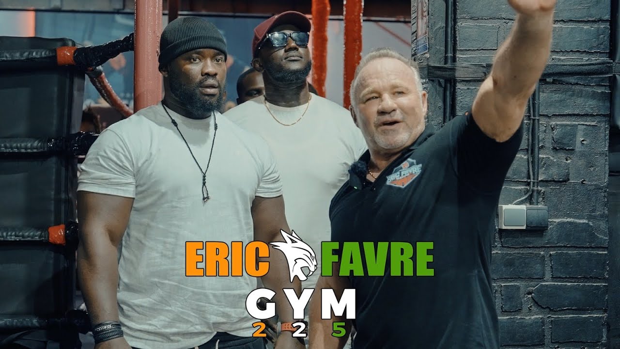 In&eacute;dit! Balla Gaye 2 et Eumeu S&egrave;ne d&eacute;couvrent le Eric Favre Gym avec Tapha Tine