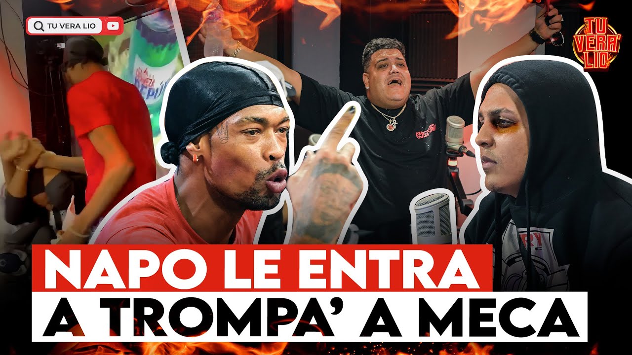 EL NAPO LLEGA DE SORPRESA Y LE ENTRA A TROMPA A ERICK MECA EN VIVO (TU VERA LIO PODCAST)