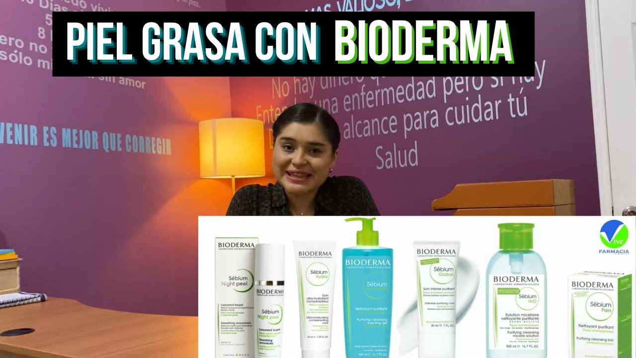 PIEL GRASA CON LA LINEA DE BIODERMA